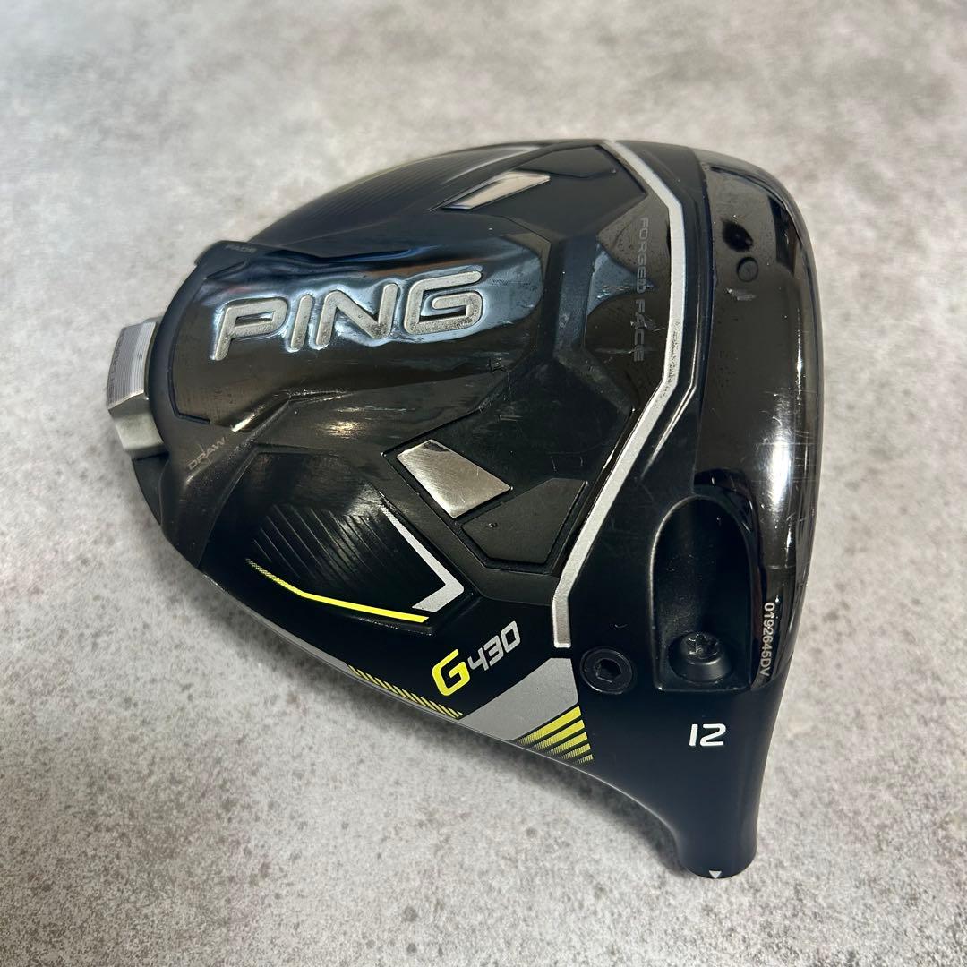 中古　PING G430 HL MAX ドライバー 12度 レンチあり