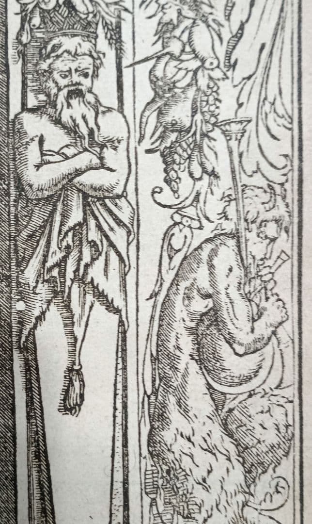 1573年　R.ブルック　「英国法の判例要約」の表題（扉絵）　稀少