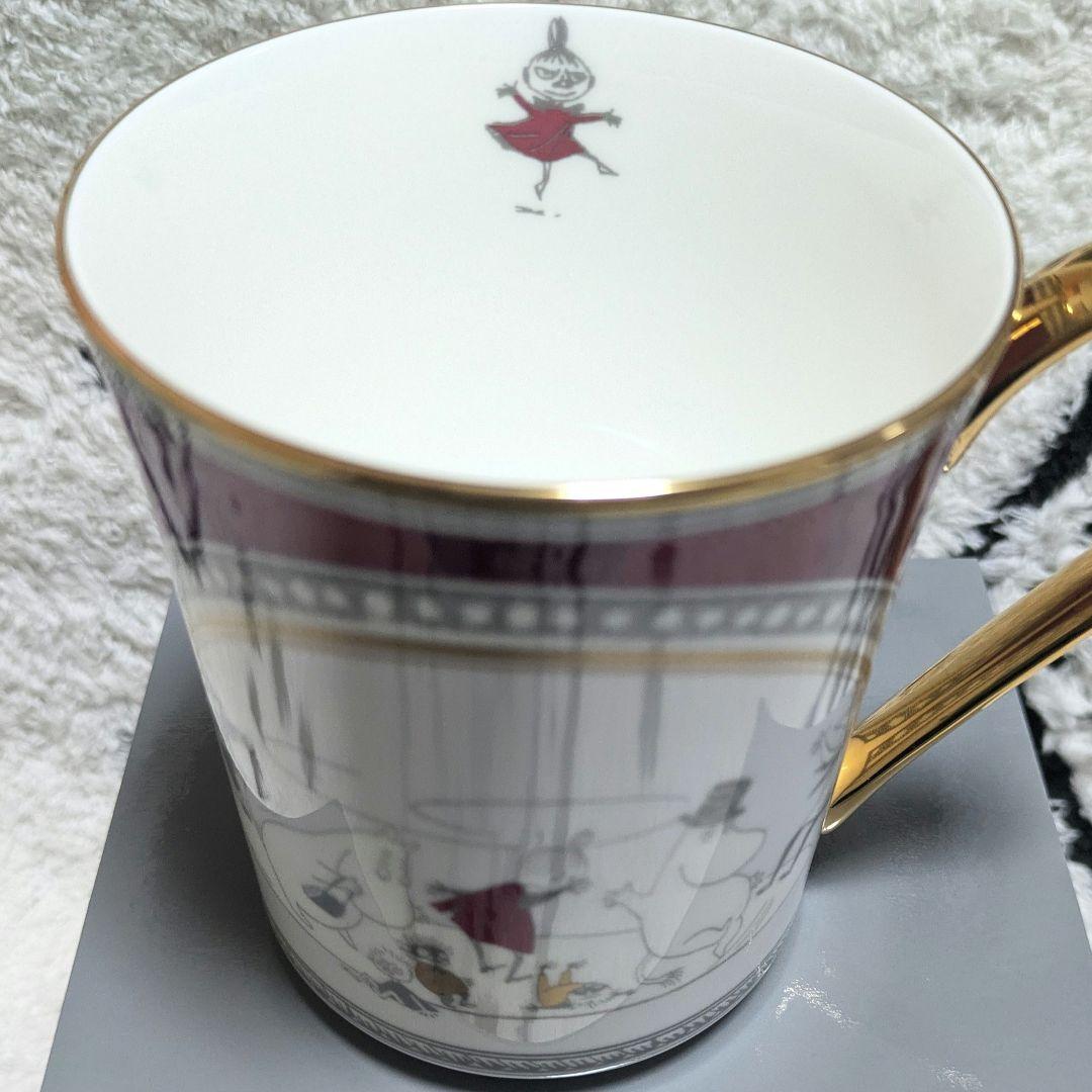 ✦新品未使用✦箱付き✦ノリタケ製 ムーミン マグカップ＆トレイセット