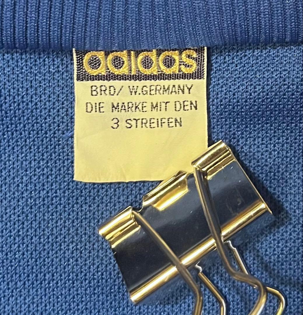 【レア/美品】adidas/西ドイツ製/トラックジャケット/デサント社/ジャージ