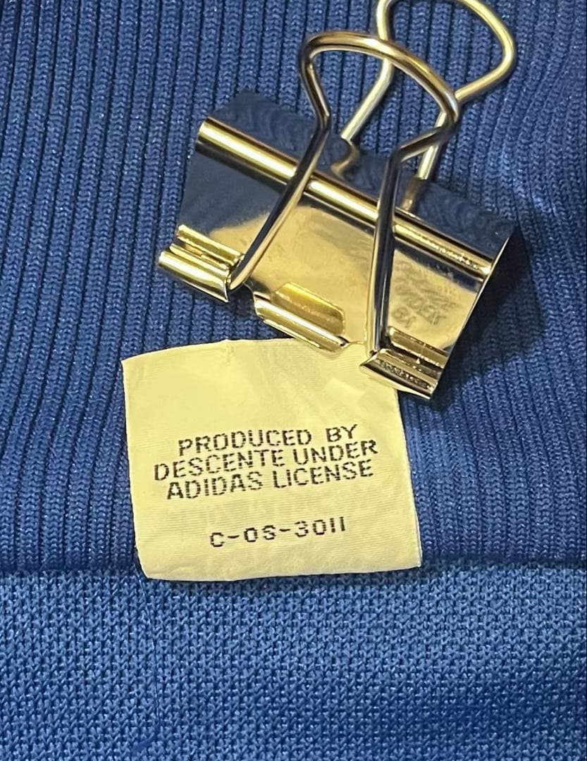 【レア/美品】adidas/西ドイツ製/トラックジャケット/デサント社/ジャージ