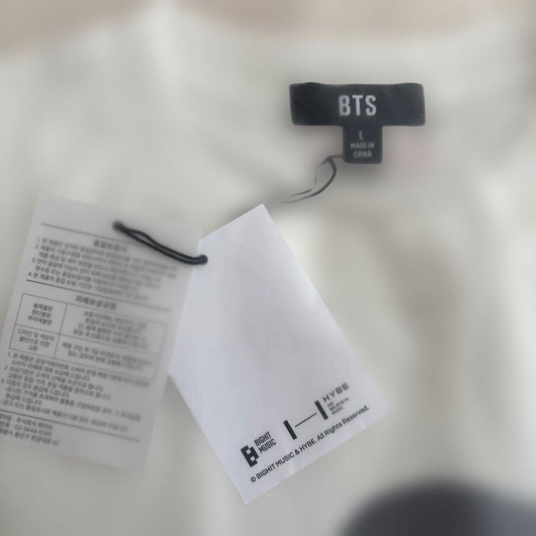 BTS JIMIN ホワイト Tシャツ Lサイズ