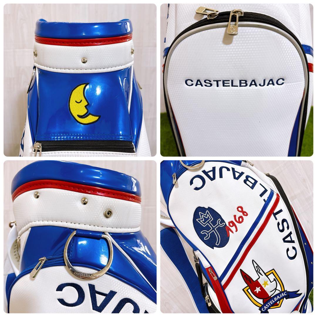 CASTELBAJAC カステルバジャック キャディバック ゴルフバッグ 合皮