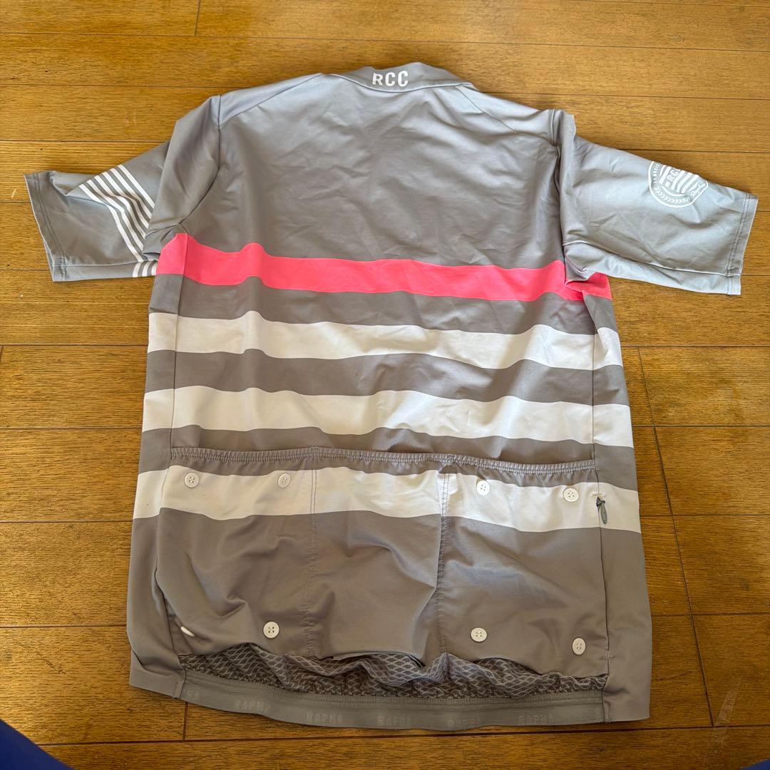 Rapha RCC サイクルジャージ グレー/ピンク