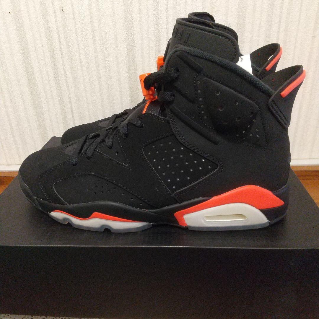 【新品】Nike Air Jordan 6 Black/Infrared