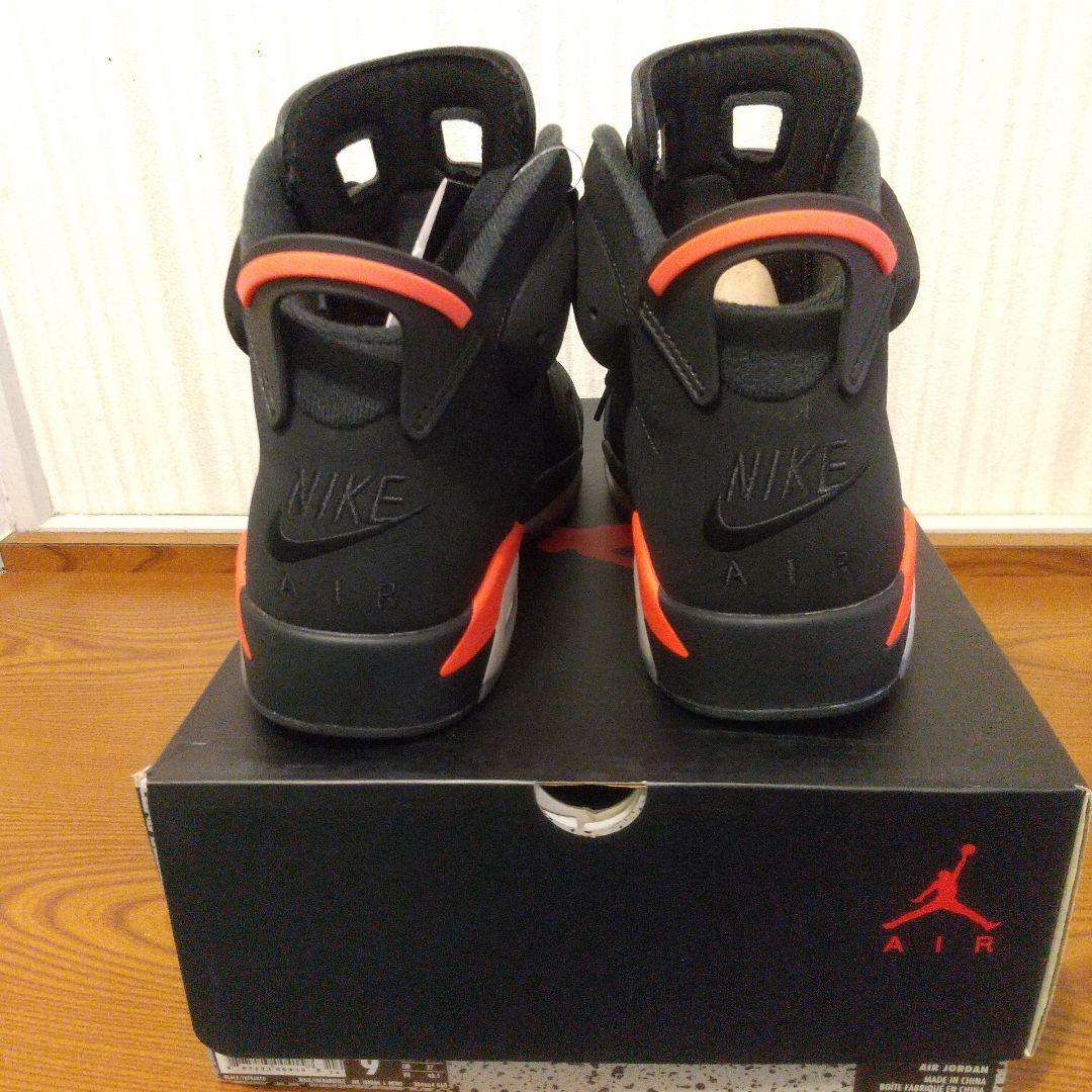 【新品】Nike Air Jordan 6 Black/Infrared