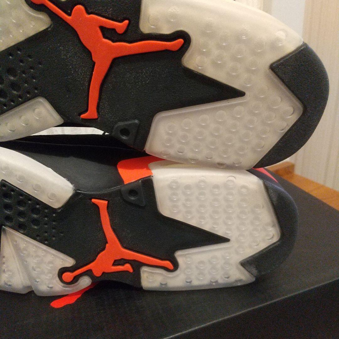 【新品】Nike Air Jordan 6 Black/Infrared