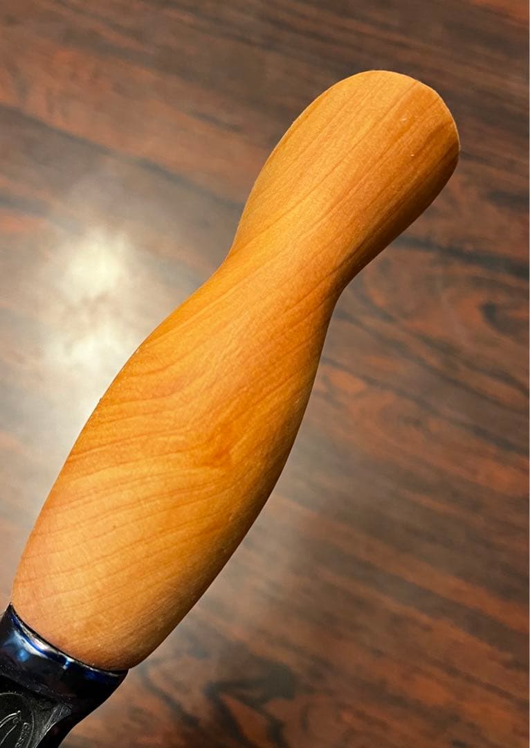 ウッド ガングリップ　銀杏　木製グリップ