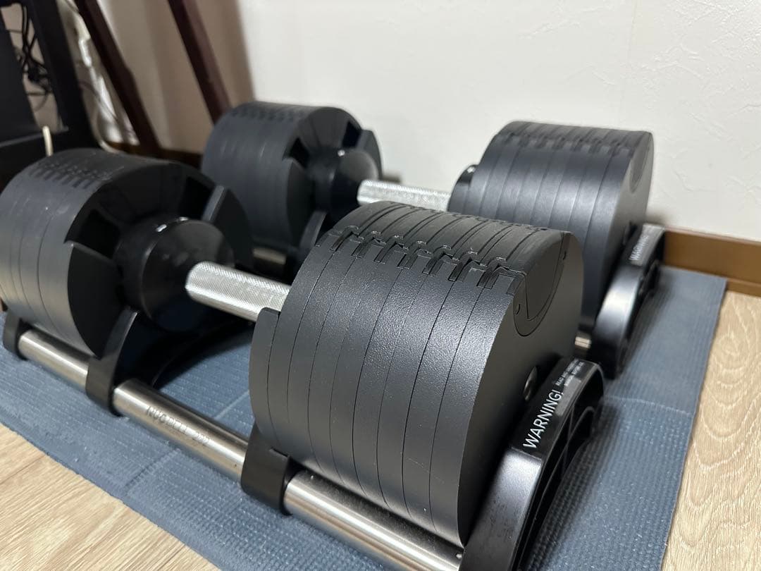 NÜOBELL 232 可変式ダンベル 可変式ダンベル 32kg 2kg刻み①