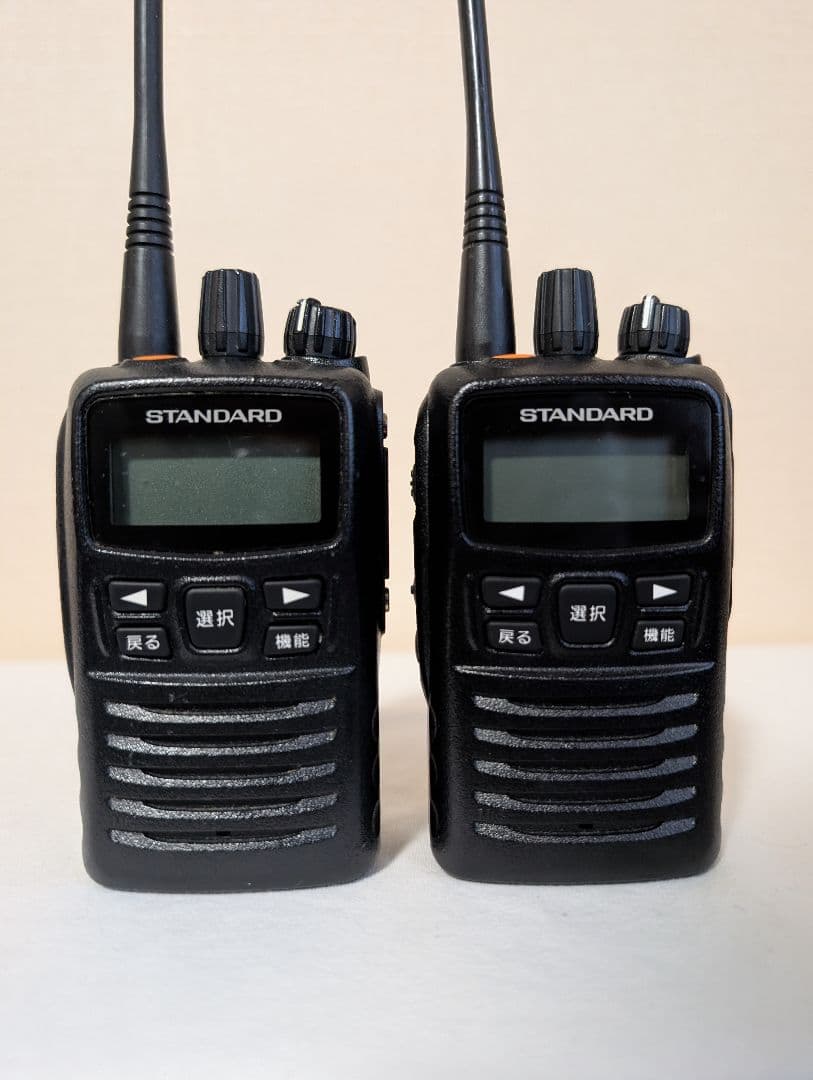 スタンダード デジタル簡易無線機 免許局 VXD450U 2台