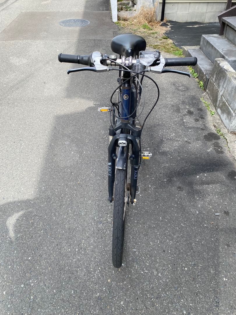 電動アシスト自転車 ネイビー 26インチ