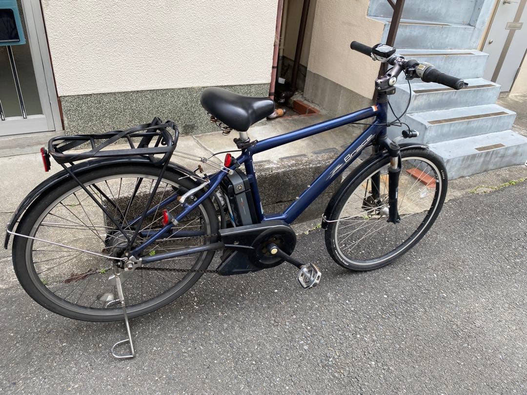電動アシスト自転車 ネイビー 26インチ