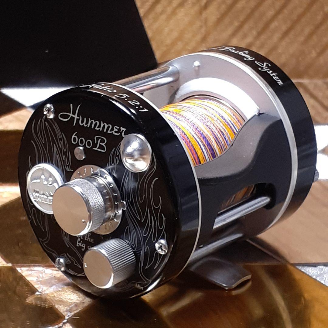 アルファタックル HUMMER600B ベイトリール タイラバ ジギング 極美品