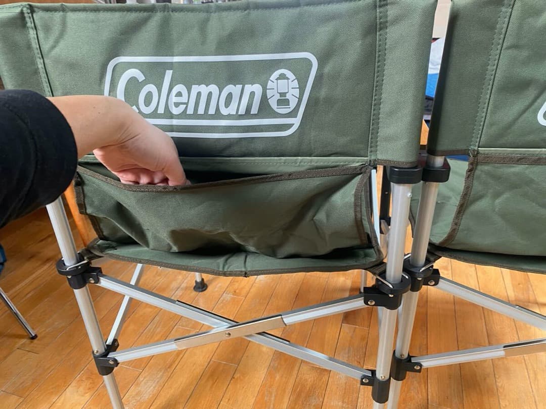 2脚セット Coleman(コールマン) チェア ツーウェイキャプテンチェア