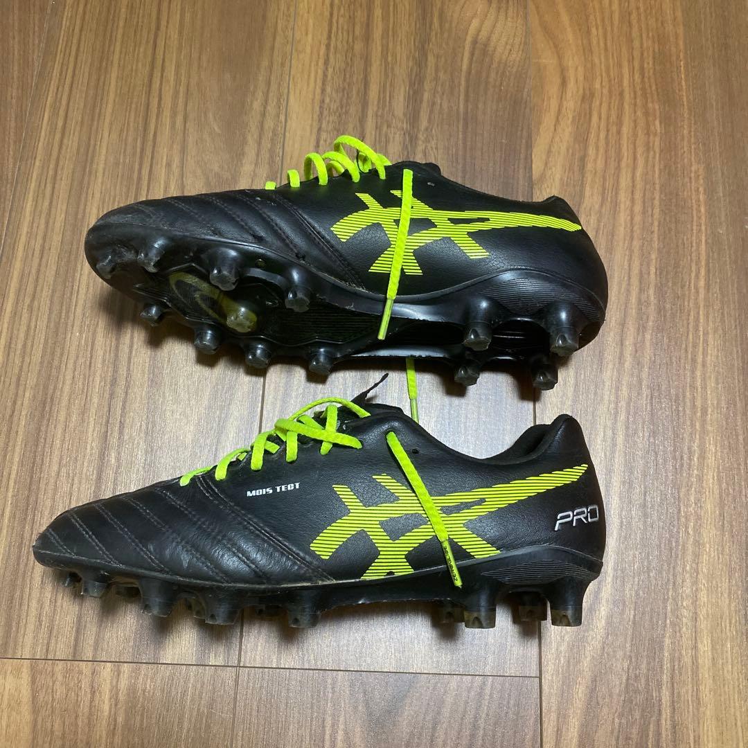 アシックス　DS LIGHT X-FLY PRO 25.5 ブラック　イエロー