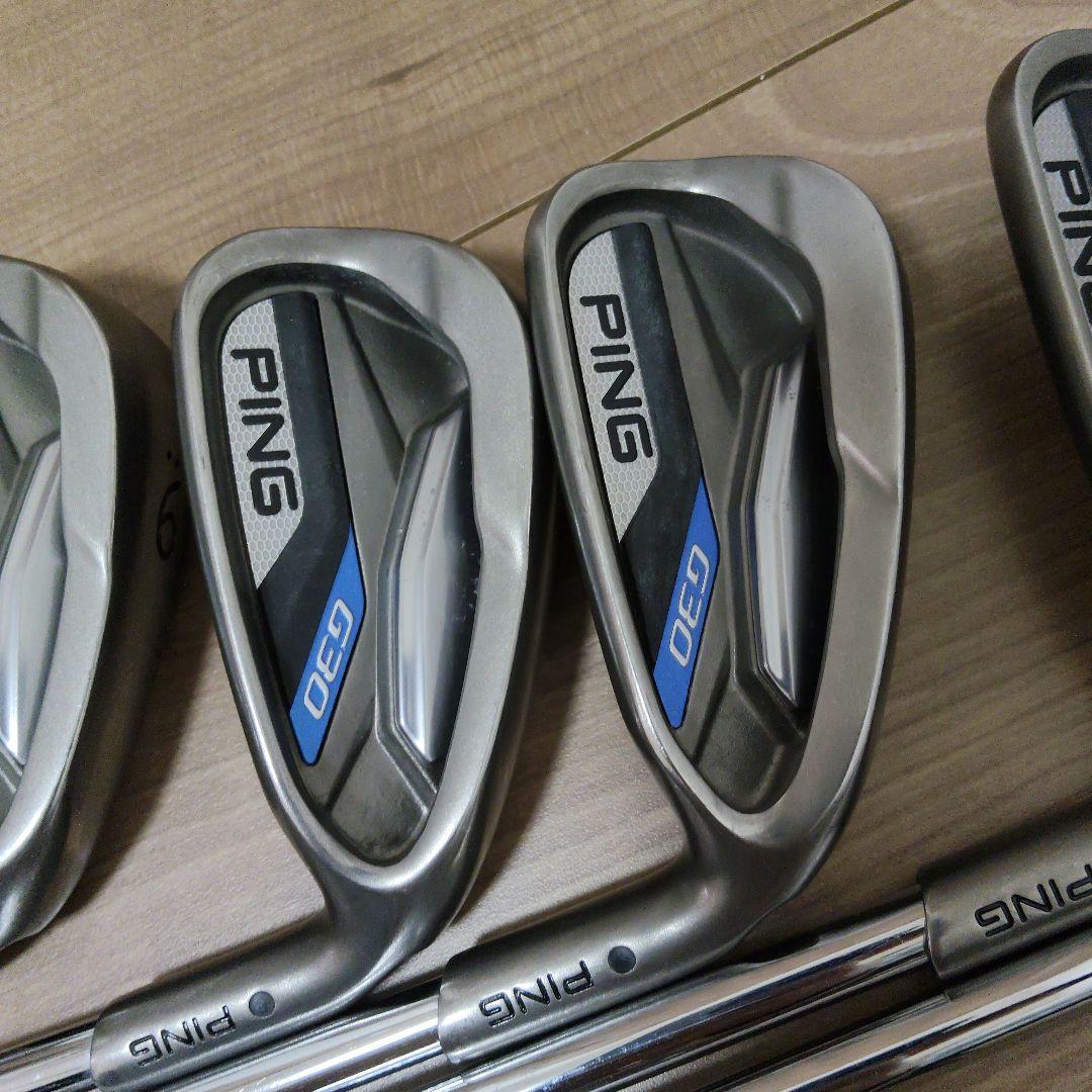 PING G30 アイアンセット 5〜W 計6本セット