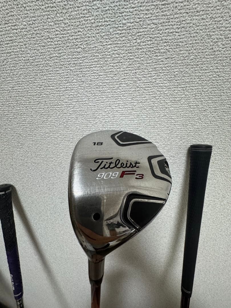 タイトリスト クラブセット 3w. 5w. H4 レフティ用