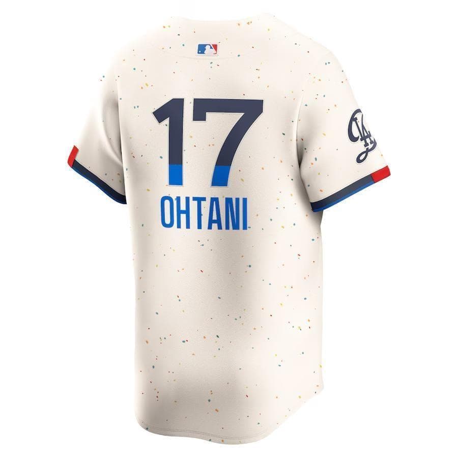 大谷翔平2025CITYコネクトNIKELIMITEDジャージ♯34パッチ付　L