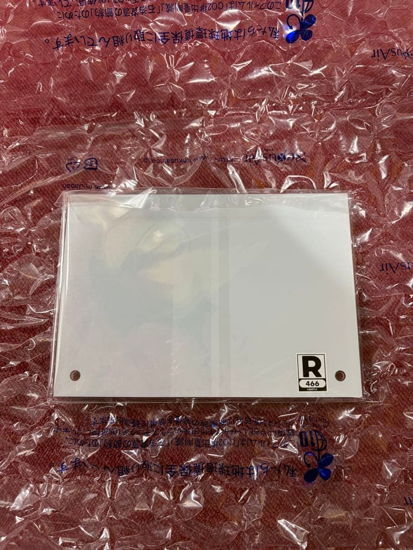 【新品未使用】松本かれん　直筆サイン　アクスタ　フルーツジッパー