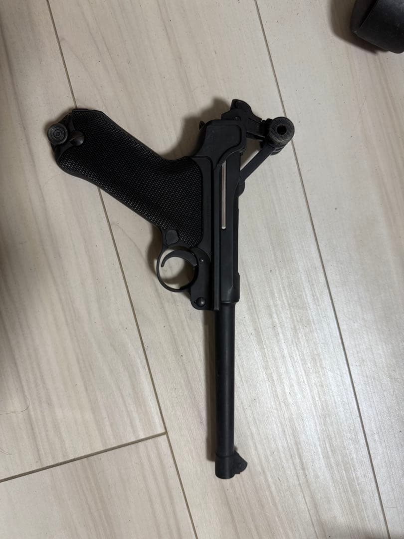 ルガーP08 ガスガン 元箱付き