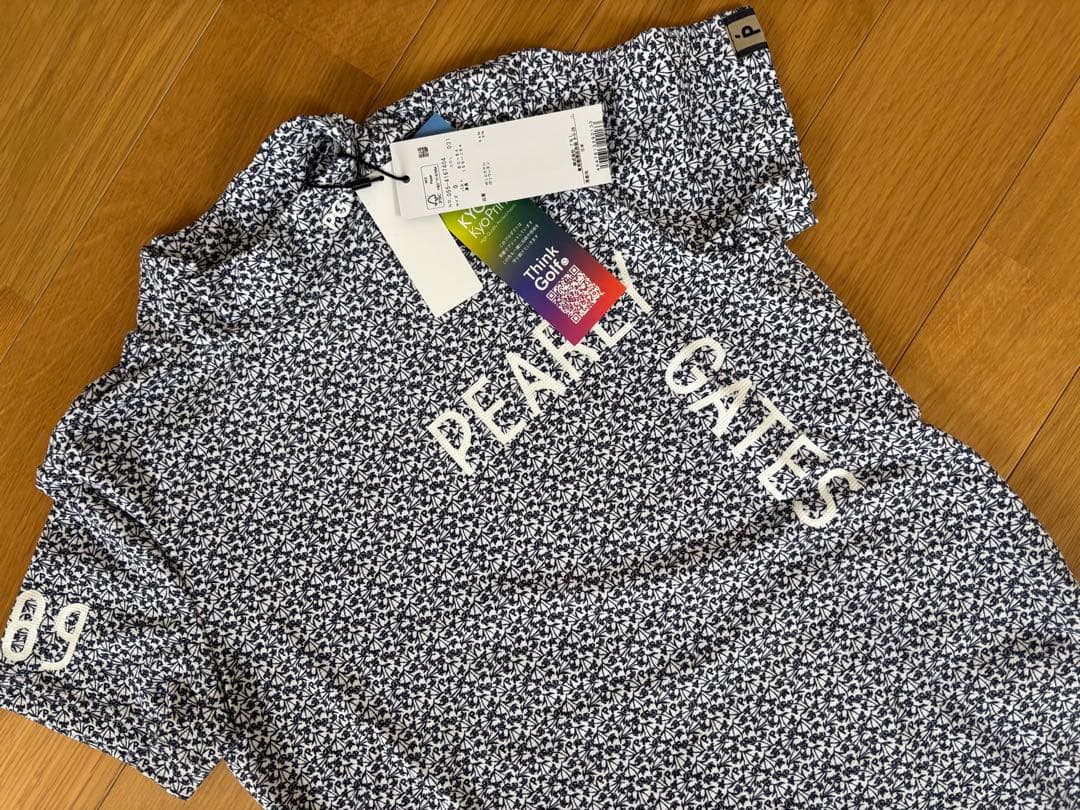 新品★タグ付きPEARLY GATES 花柄ポロシャツとスカート