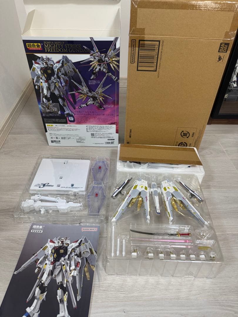 超合金マイティーストライクフリーダムガンダム