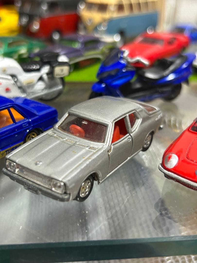 トミカ 9個　ミニカー クラウン　消防車　GX コスモスポーツ　白バイ