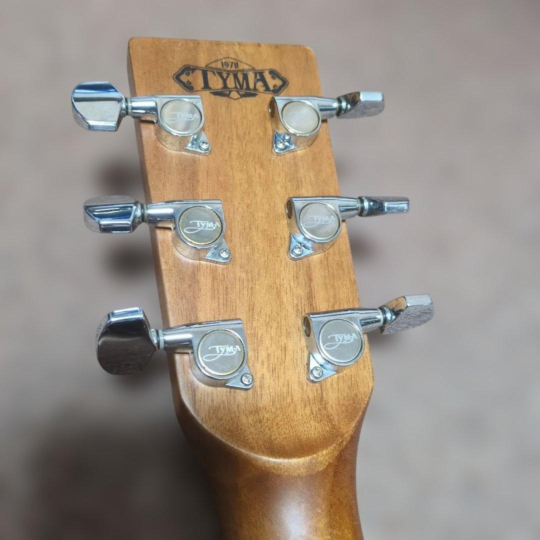 TYMA HDC-100 エレアコ アコースティックギター トップ単板