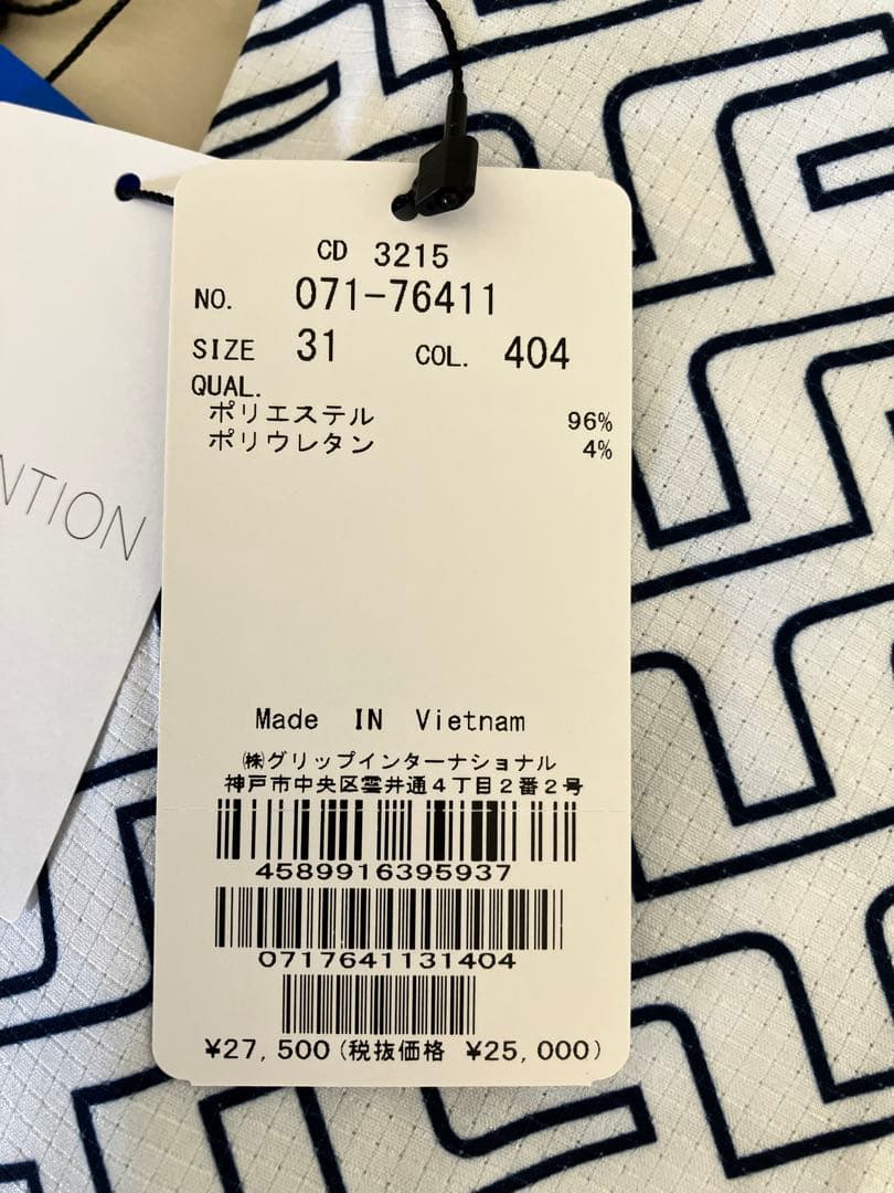 定価27500円ジェイリンドバーグゴルフメンズストレッチパンツ31新品タグ
