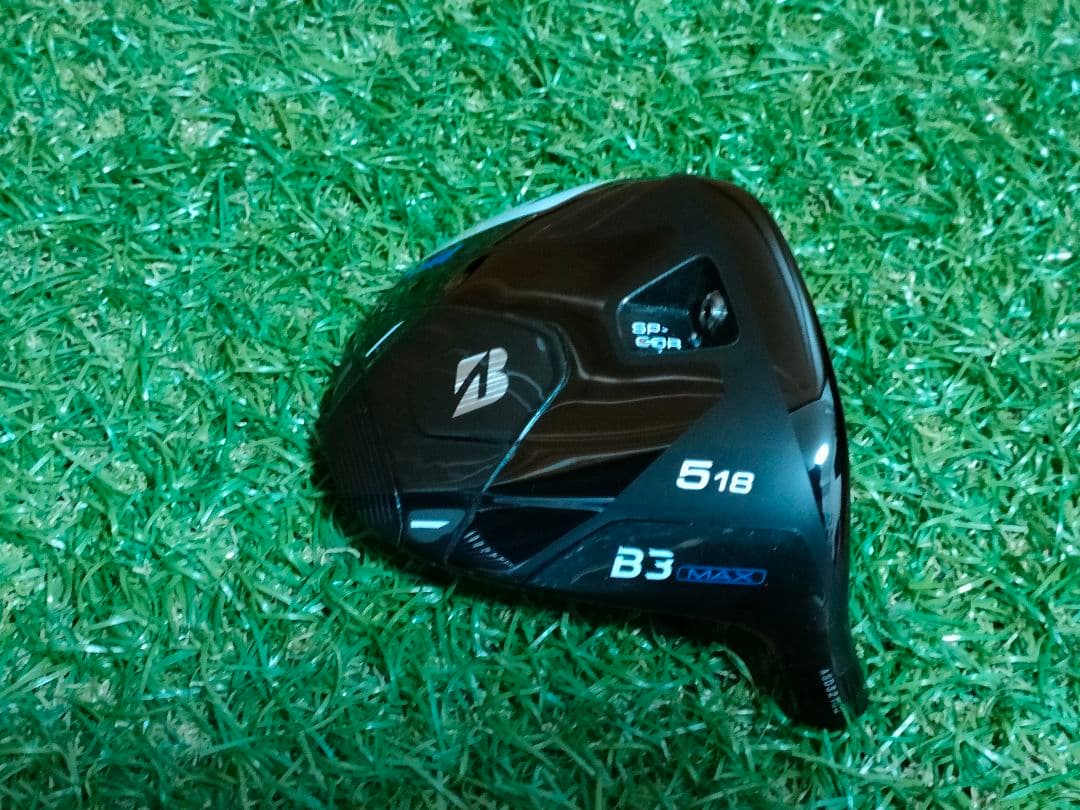 ［美品］ブリヂストンB3max 2024フェアウェイウッド5W 18°ヘッドのみ
