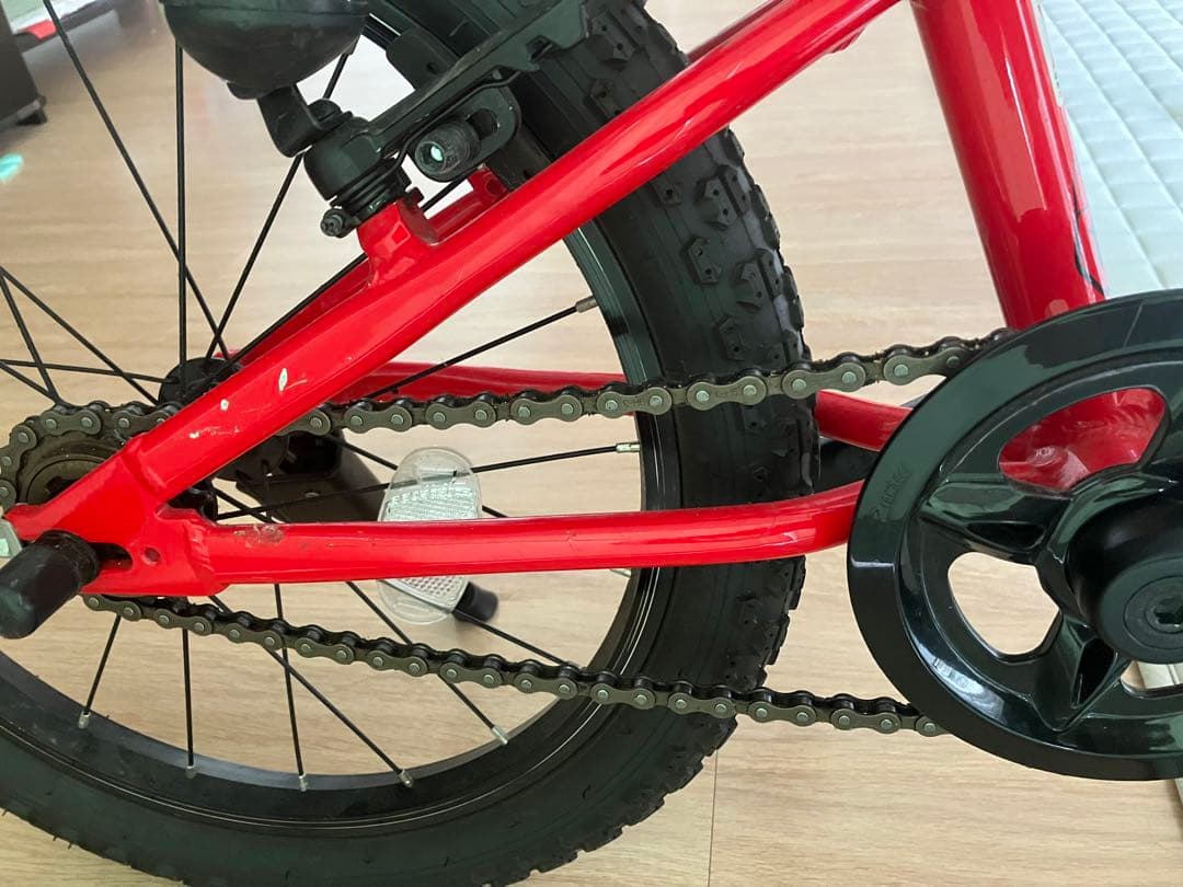 スタンド付き！　ヨツバサイクル　18インチ子ども自転車
