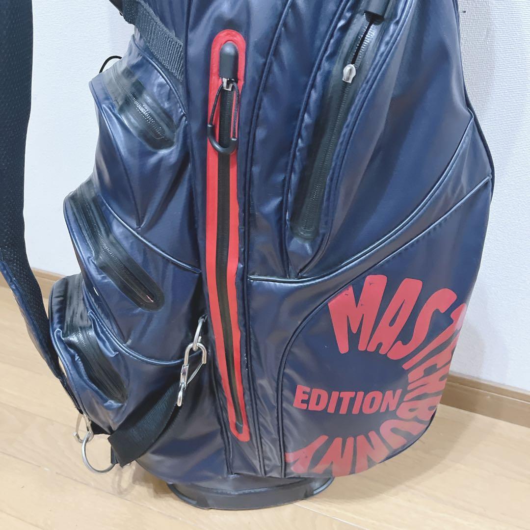 K246 master bunny エナメルキャディバッグ ネイビー