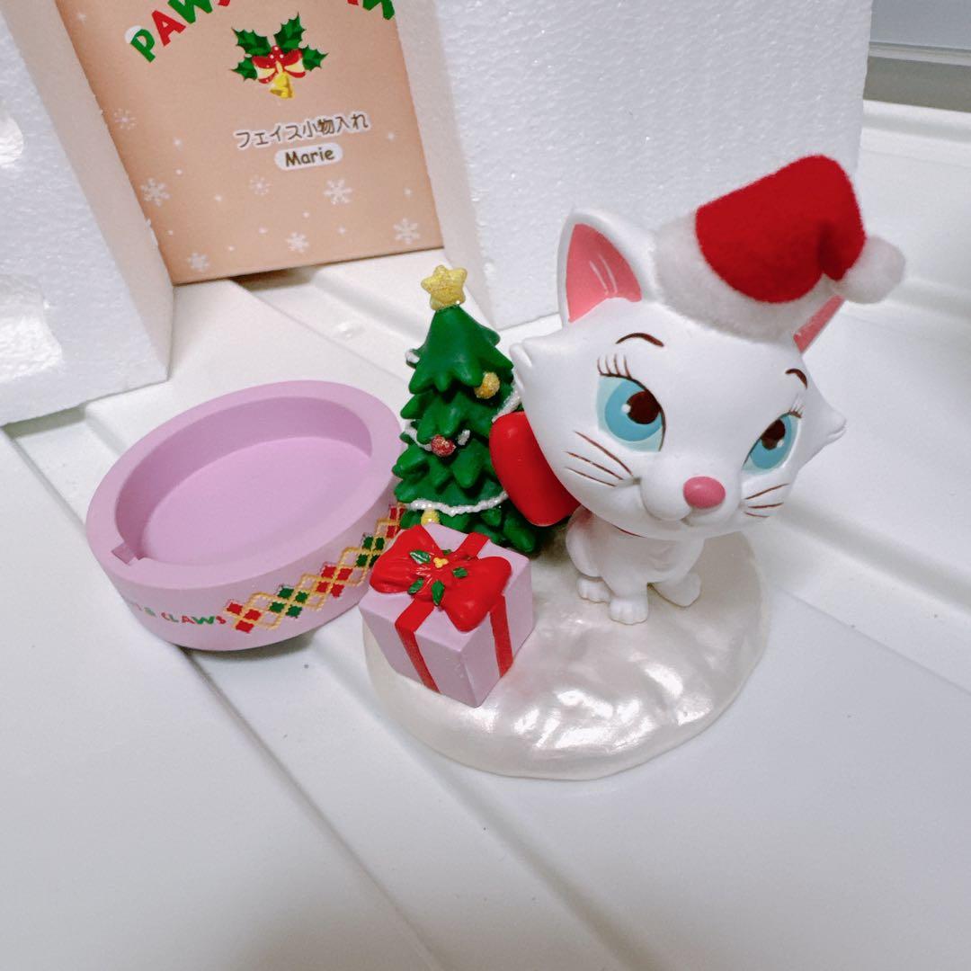 レア　ディズニー　おしゃれキャット　マリー　クリスマス　首振り　置物　陶器