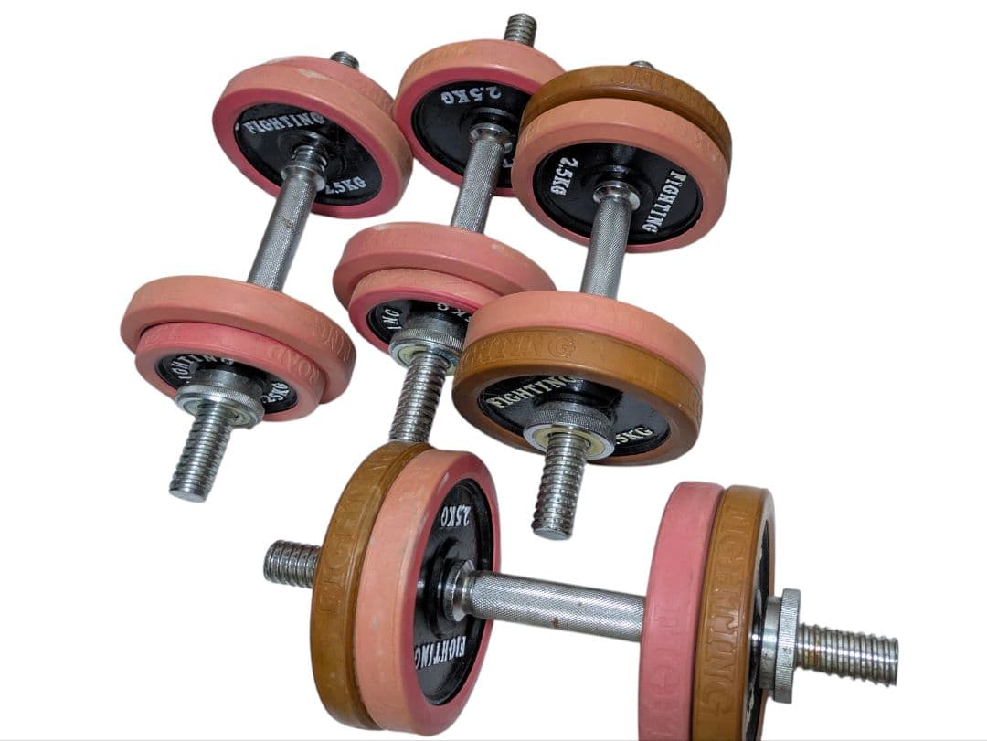 プレート187.5kg シャフト7本 ホームジム ベンチプレス ダンベル セット