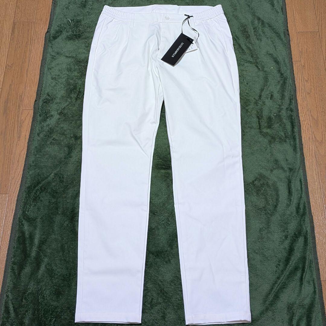 【新品】LUXEAKMPLUS 防風サイドロゴスラックスパンツ XLサイズ