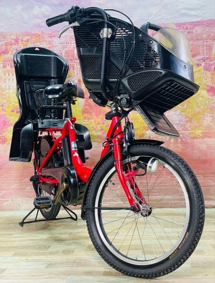 ZK3635 電動自転車 ヤマハ パスキス 子供乗せ 20インチ 送料無料