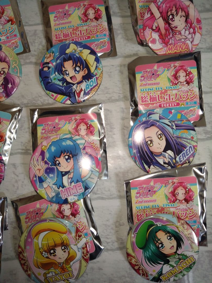 プリキュア　缶バッジ　まとめ売り