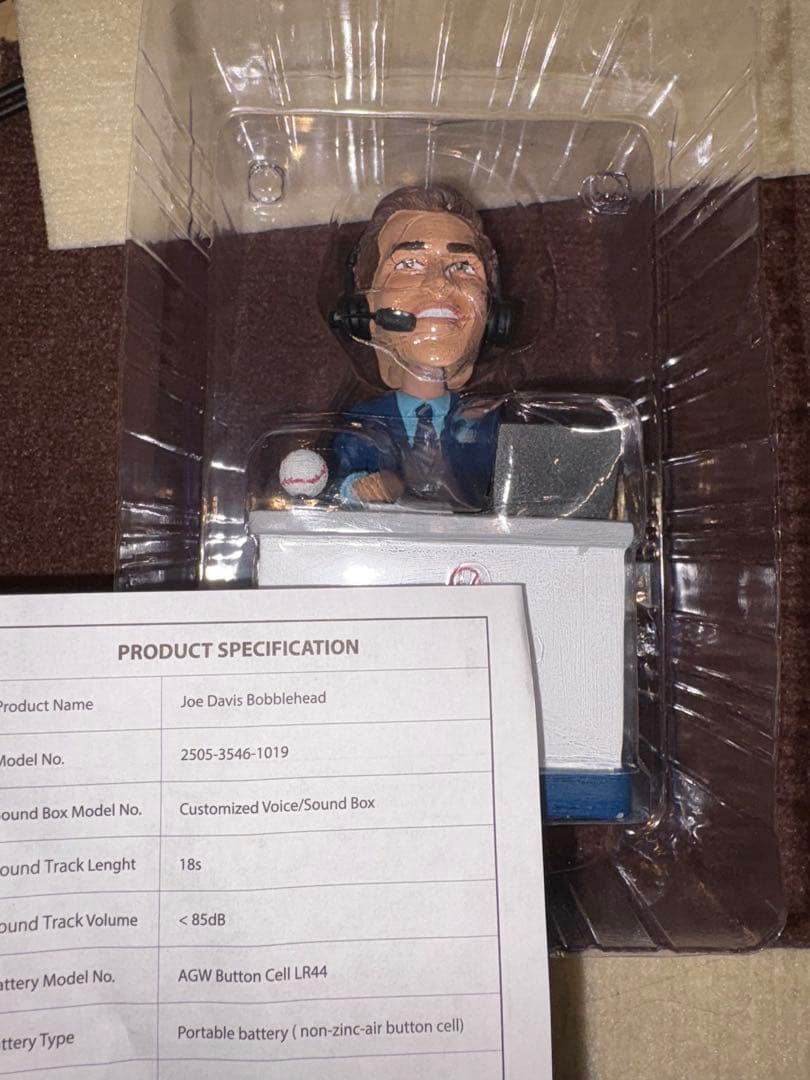 記念グッズ Joe Davis Bobblehead - Dodgers
