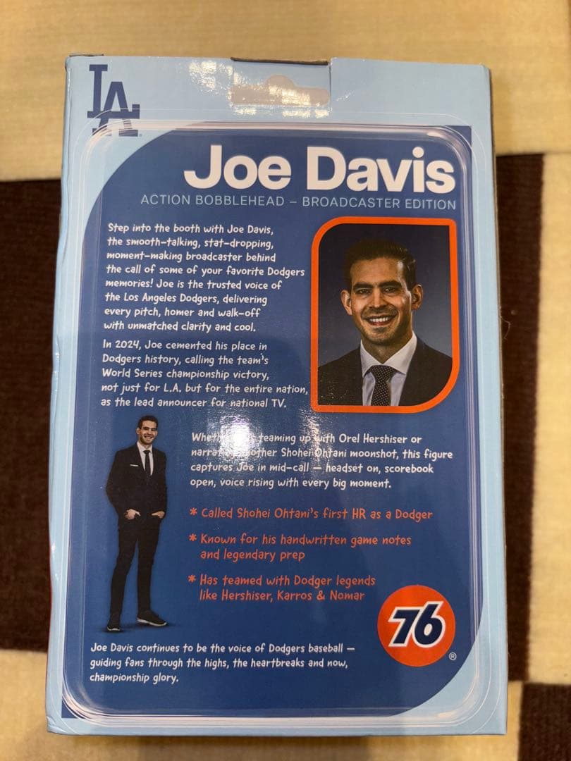 記念グッズ Joe Davis Bobblehead - Dodgers