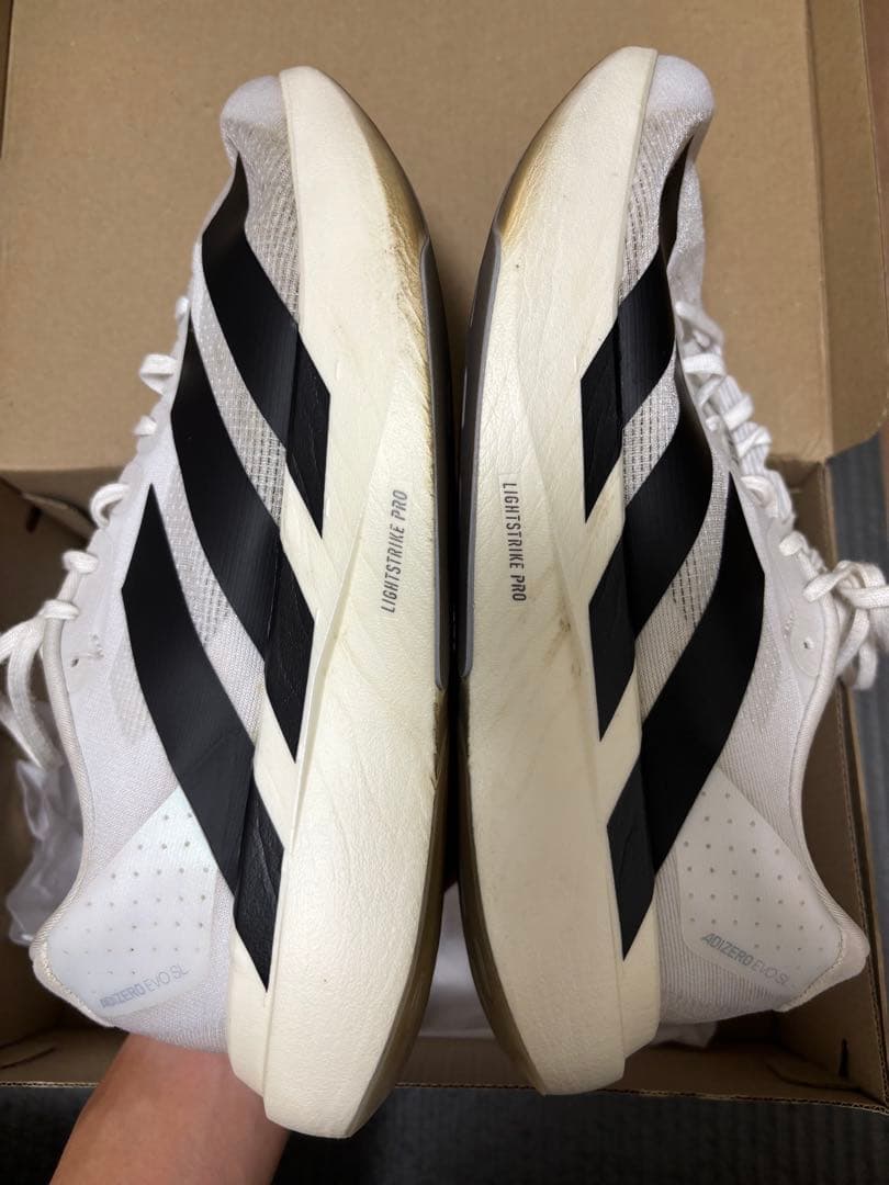 adidas アディゼロ evo sl 27.0cm