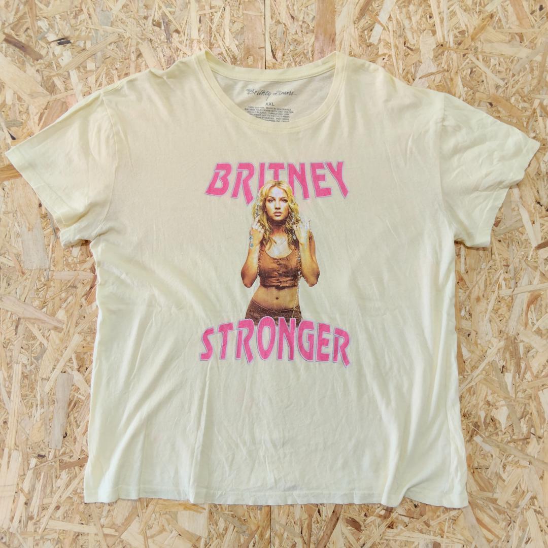 ブリトニースピアーズ　BRITNEY STRONGER　Tシャツ　［565］
