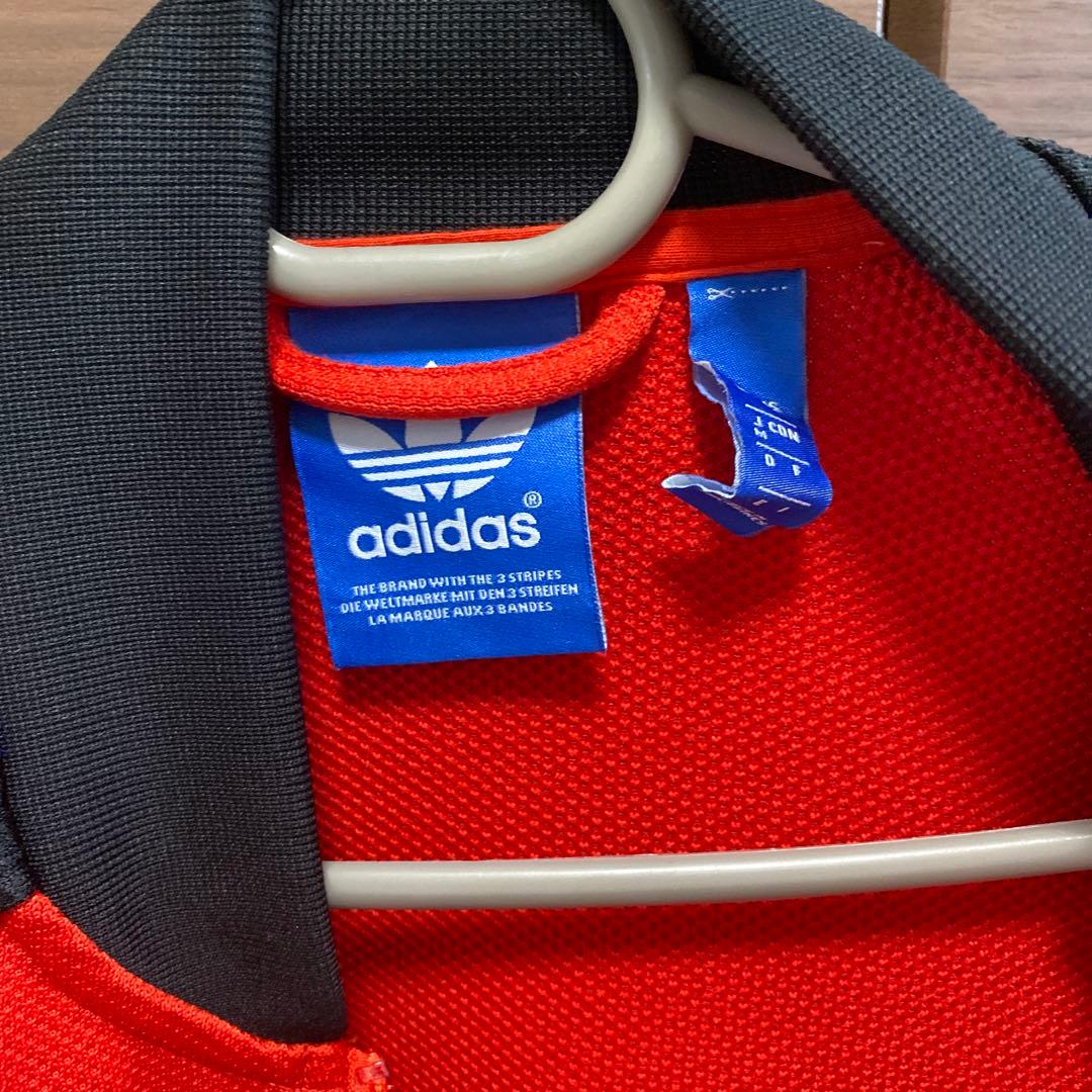 美品 adidas ウォームアップジャケット Mサイズ