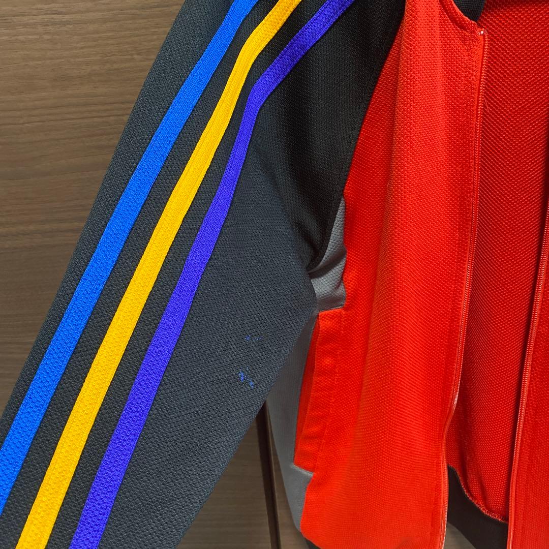 美品 adidas ウォームアップジャケット Mサイズ