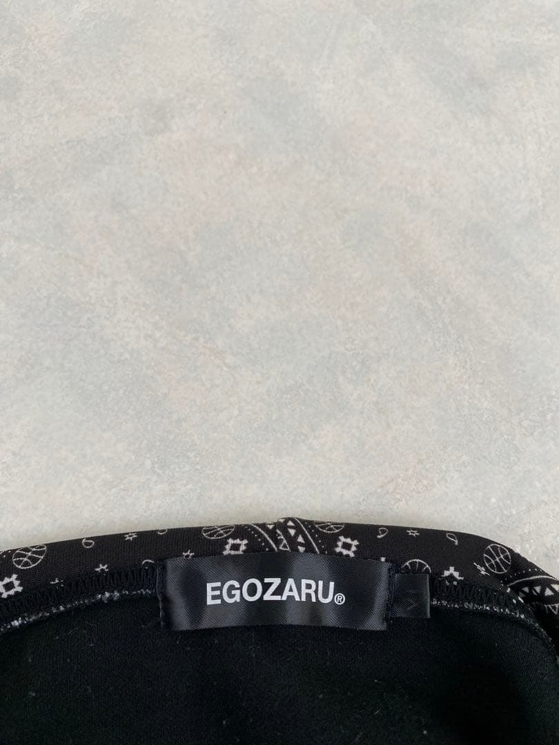 EGOZARU パーカー サイズXL ペイズリー エゴザル バスケットボール