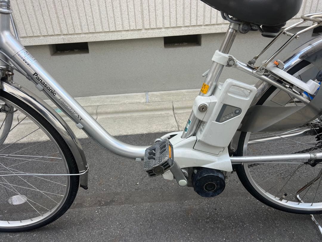 電動アシスト自転車 関東圏配送バスケット付き状態の良いバッテリー付き送料込