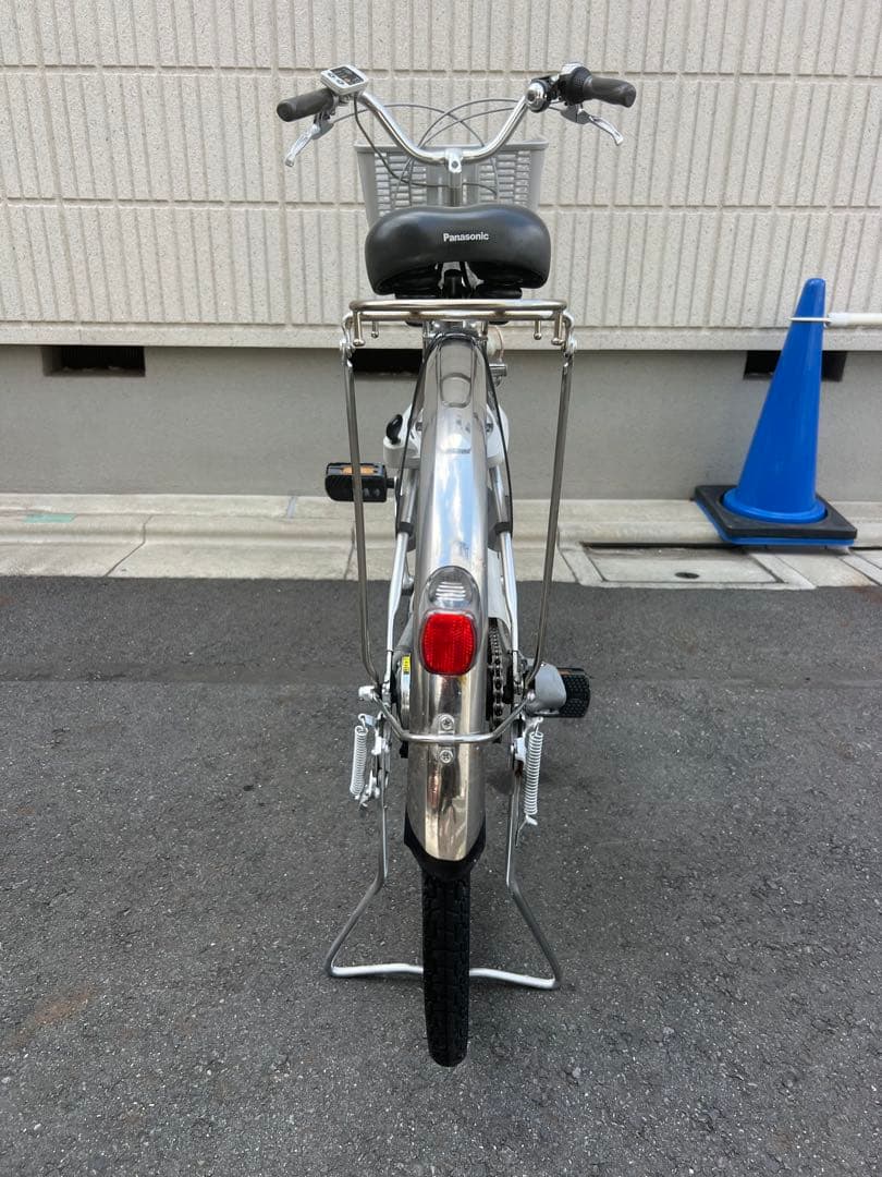 電動アシスト自転車 関東圏配送バスケット付き状態の良いバッテリー付き送料込