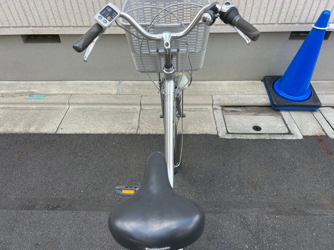 電動アシスト自転車 関東圏配送バスケット付き状態の良いバッテリー付き送料込