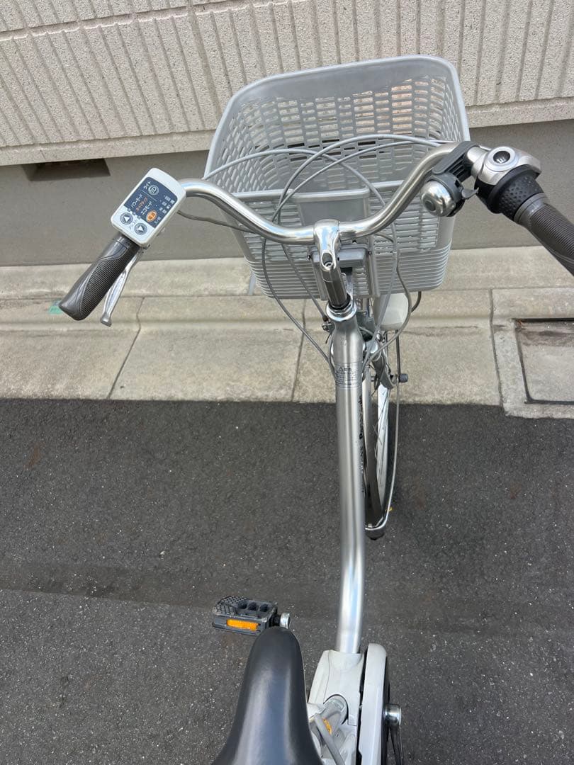 電動アシスト自転車 関東圏配送バスケット付き状態の良いバッテリー付き送料込