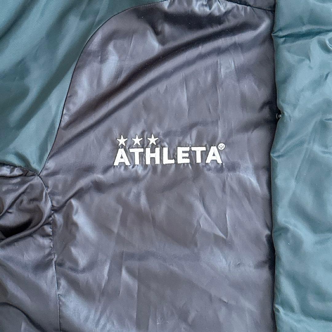 ATHLETA アスレタ フード付き中綿ジャケット ハーフコート Ｌサイズ