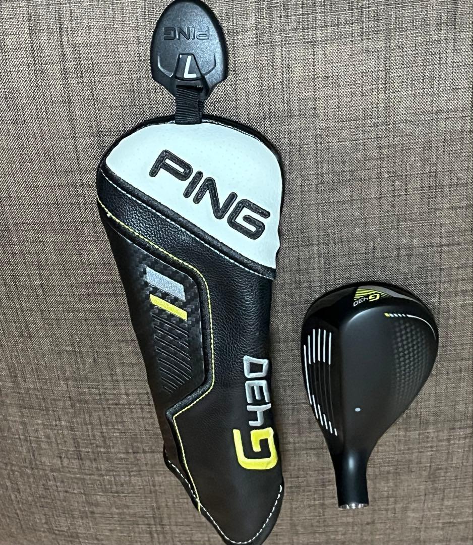 【希少品】PING G430 ハイブリッド　7U ヘッドのみ　ヘッドカバー付
